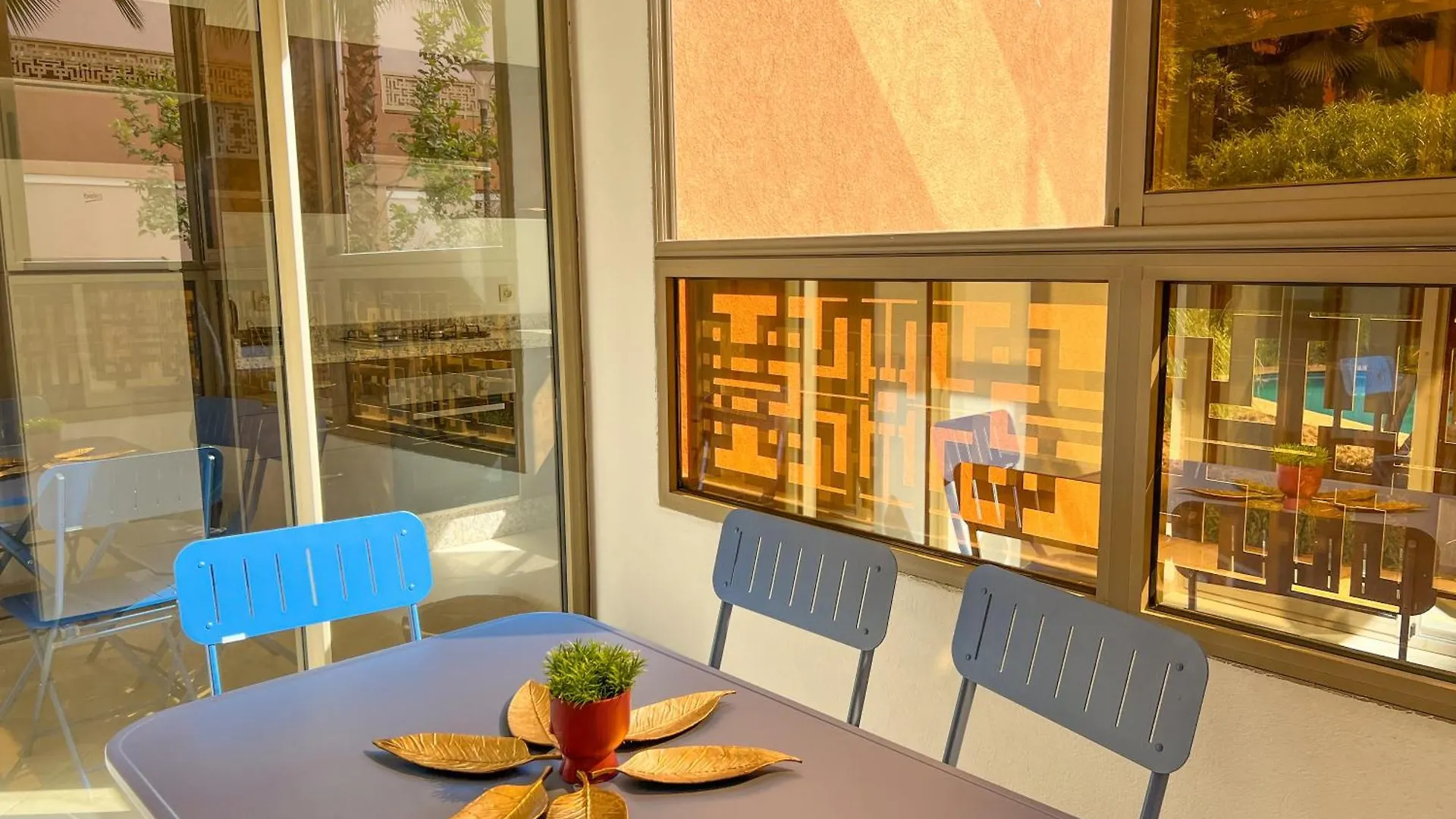 Modern Flat With Double Patio Right Next To Marrakech Center Apartment Marrakesh