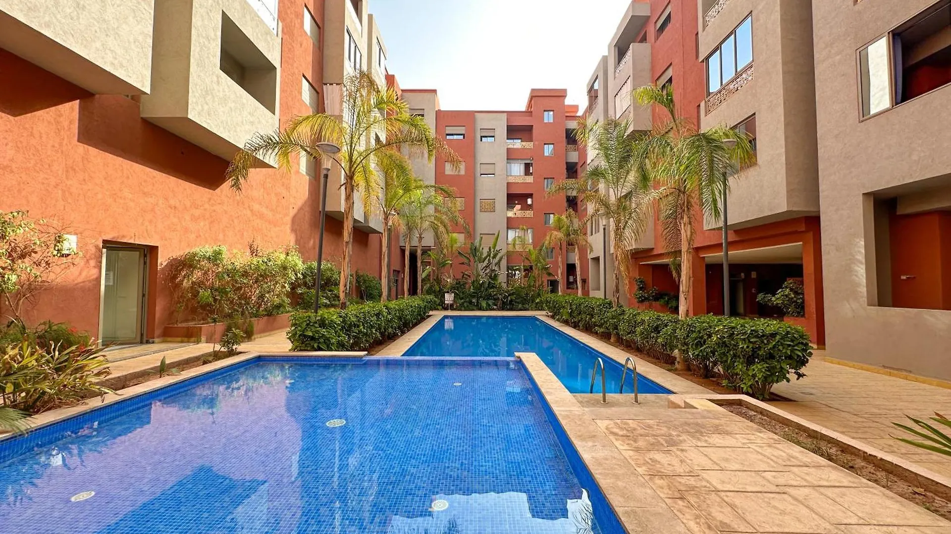 Modern Flat With Double Patio Right Next To Marrakech Center Apartment Marrakesh