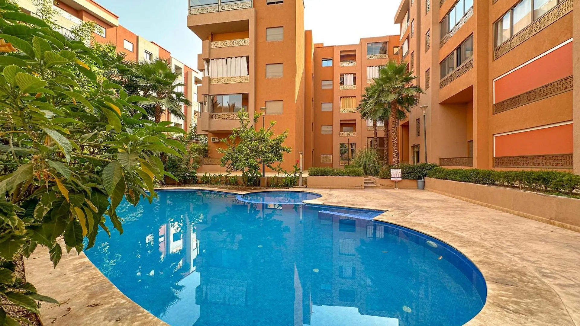 Modern Flat With Double Patio Right Next To Marrakech Center Apartment Marrakesh